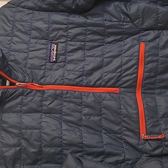 Patagonia Navy Nanopuff Bivy Pullover- men's xs / women's small - Picture 4 of 6